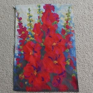 Floral Garden Flag Outdoor